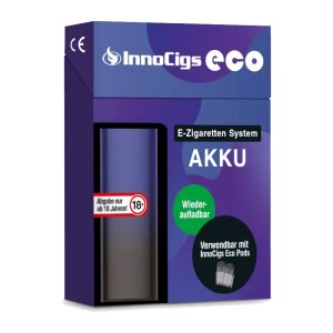 InnoCigs Eco 900 mAh & Caps