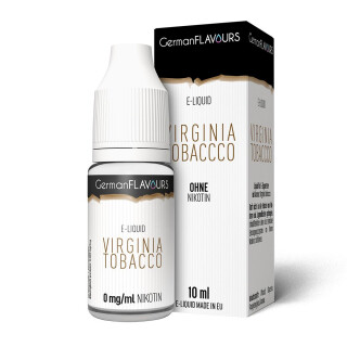 GermanFLAVOURS - Virginia Tobacco - E-Zigaretten Liquid 6mg/ml