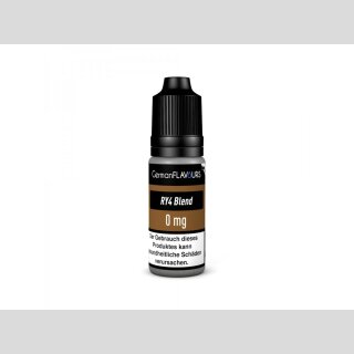 GermanFLAVOURS - RY4 Blend - E-Zigaretten Liquid 12mg/ml