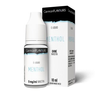 GermanFLAVOURS - Menthol - E-Zigaretten Liquid 0mg/ml