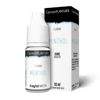 GermanFLAVOURS - Menthol - E-Zigaretten Liquid 3mg/ml