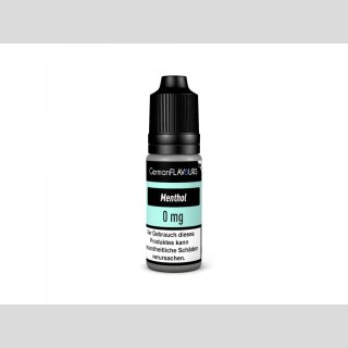 GermanFLAVOURS - Menthol - E-Zigaretten Liquid 12mg/ml