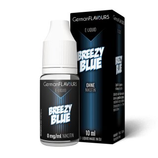 GermanFLAVOURS - BREEZYBLUE - E-Zigaretten Liquid 3mg/ml