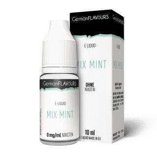 GermanFLAVOURS - Mix Mint - E-Zigaretten Liquid 6mg/ml