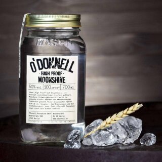 O´Donnell Moonshine High Proof Vol.50% - 700 ml