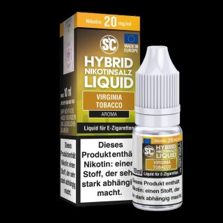 SC - Virginia Tobacco -  Hybrid Nikotinsalz Liquid 10 mg/ml