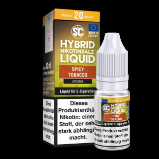 SC - Spicy Tobacco -  Hybrid Nikotinsalz Liquid 20 mg/ml