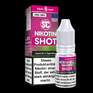 SC - 10ml Nikotin Shot 70VG/30PG 6 mg/ml