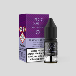 Pod Salt - Blackcurrant - Nikotinsalz Liquid 20 mg/ml