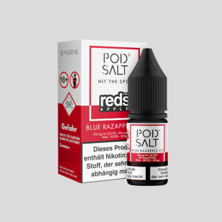 Pod Salt Fusion - Blue Razapple Ice - Nikotinsalz Liquid 20 mg/ml