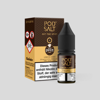 Pod Salt Fusion - Lemon Cake - Nikotinsalz Liquid 20 mg/ml