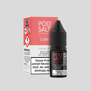 Pod Salt Core - Lychee Ice - Nikotinsalz Liquid 11 mg/ml