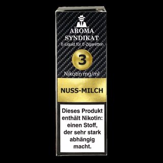 Aroma Syndikat Nuss-Milch E-Zigaretten Liquid