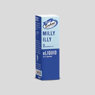Erste Sahne - Milly Illy - E-Zigaretten Liquid 0 mg/ml