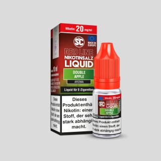 SC - Red Line - Double Apple - Nikotinsalz Liquid 10 mg/ml