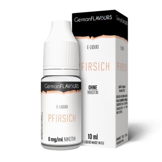 Pfirsich E-Liquid - 10ml (STEUERWARE)