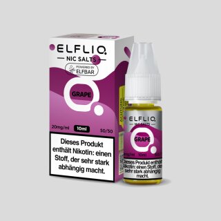 ELFLIQ - Grape - Nikotinsalz Liquid