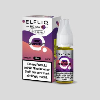ELFLIQ - Pink Grapefruit - Nikotinsalz Liquid 10 mg/ml