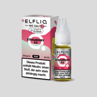 ELFLIQ - Strawberry Ice - Nikotinsalz Liquid 20 mg/ml