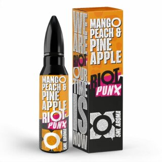 PUNX by Riot Squad - Mango, Peach & Pineapple - 5ml Aroma (Longfill) // Steuerware
