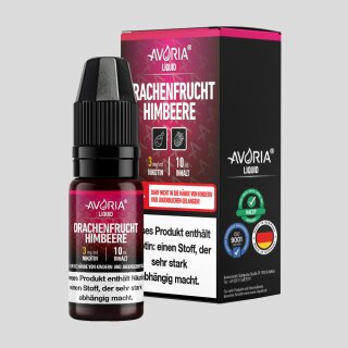 Avoria - Drachenfrucht-Himbeer E-Zigaretten Liquid 0 mg/ml