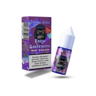 Fresh Grapetastic Overdosed - Tornado Juices Nikotinsalz 20mg
