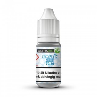 Ultrabio Nikotinsalz Shot 70VG/30PG 10ml 20mg