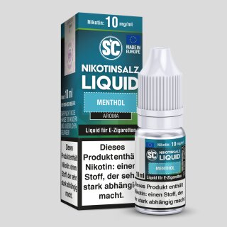 SC - Menthol - Nikotinsalz Liquid