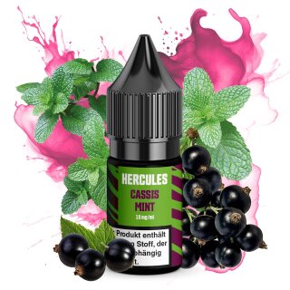 Hercules Nikotinsalzliquid Cassis Mint 10 ml