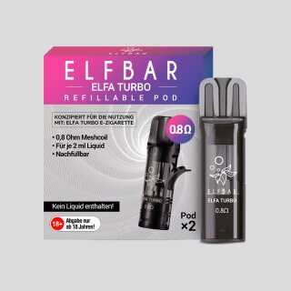 Elfbar - Elfa Turbo  Pod (2 Stück pro Packung)