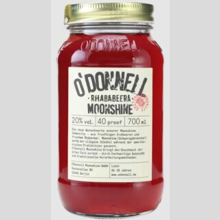 O´Donnell Moonshine Rhababeera 20%  - 700ml