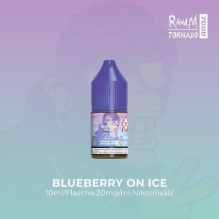 RandM Tornado 7000 Liquid mit Nikotin Blueberry on Ice 20mg/ml