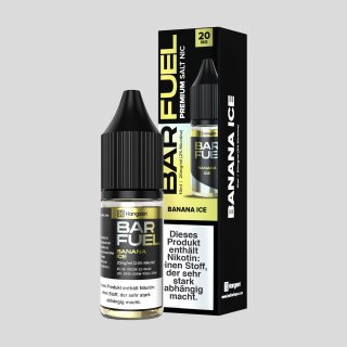 Bar Fuel - Nic Salt - Banana Ice 10ml