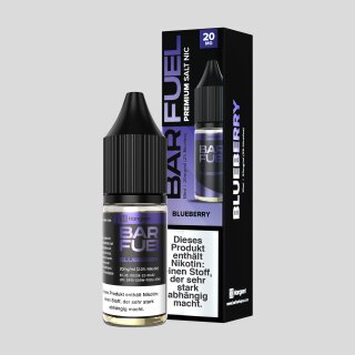 Bar Fuel - Nic Salt - Blueberry 10ml