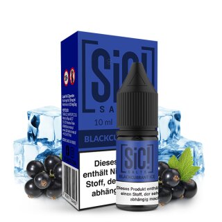 SIC! Blackcurrant Ice Nikotinsalz Liquid 10 m - 20mg