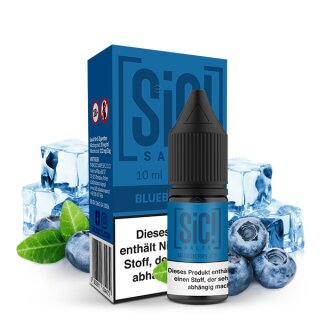 SIC! Blueberry Ice Nikotinsalz Liquid 10 ml - 20mg