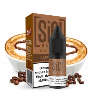 SIC! Cappuccino Nikotinsalz Liquid 10 ml - 20 mg