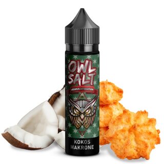 Kokosmakrone Weihnachtsedition - OWL Salt Longfill 10ml Aroma