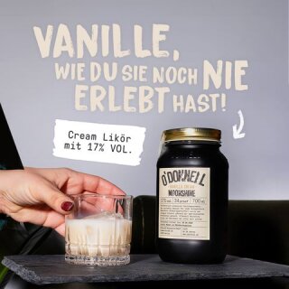 O´donnell Moonshine VANILLA CREAM (17% vol.),