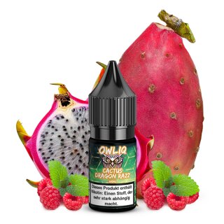 OWLIQ Cactus Dragon Razz Nikotinsalz Liquid 10 ml