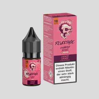 Revoltage - Hybrid Nikotinsalz Liquid - Laser Lychee