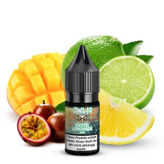 OWLIQ Exotic Lemonade Nikotinsalz Liquid 10 ml