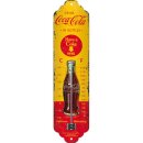 Thermometer - Coca-Cola - In Bottles Yellow
