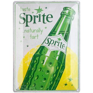 Blechschild 30 x 40 cm - Sprite - Bottle - Special Edition