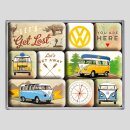 Magnet-Set (9-tlg) - VW Bulli - Lets Get Lost