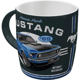 Ford Mustang - 1969 Mach 1 Blue